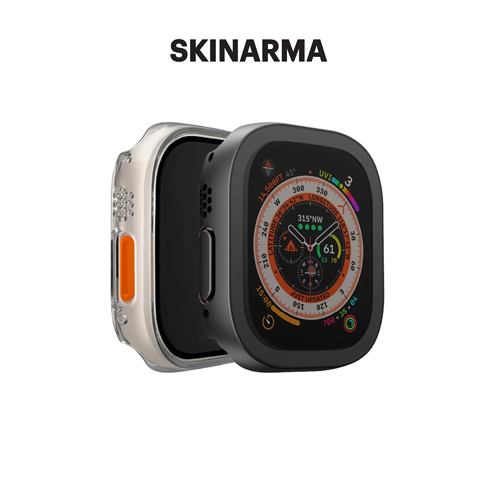 Skinarma▸Gado 透亮防指紋防刮保護殼 49 mm（Apple Watch Ultra/Ultra 2）