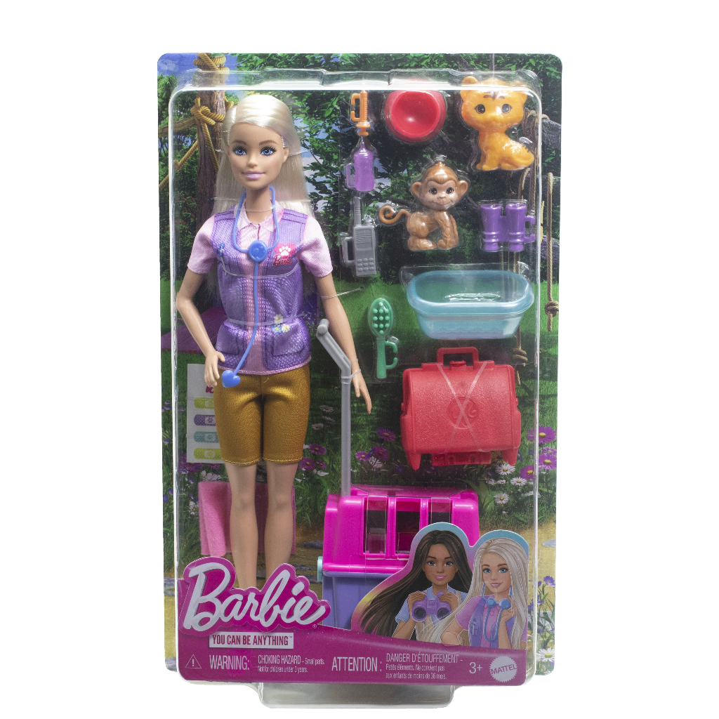 Mattel 芭比野生動物救援組 Barbie 芭比 娃娃 正版 美泰兒