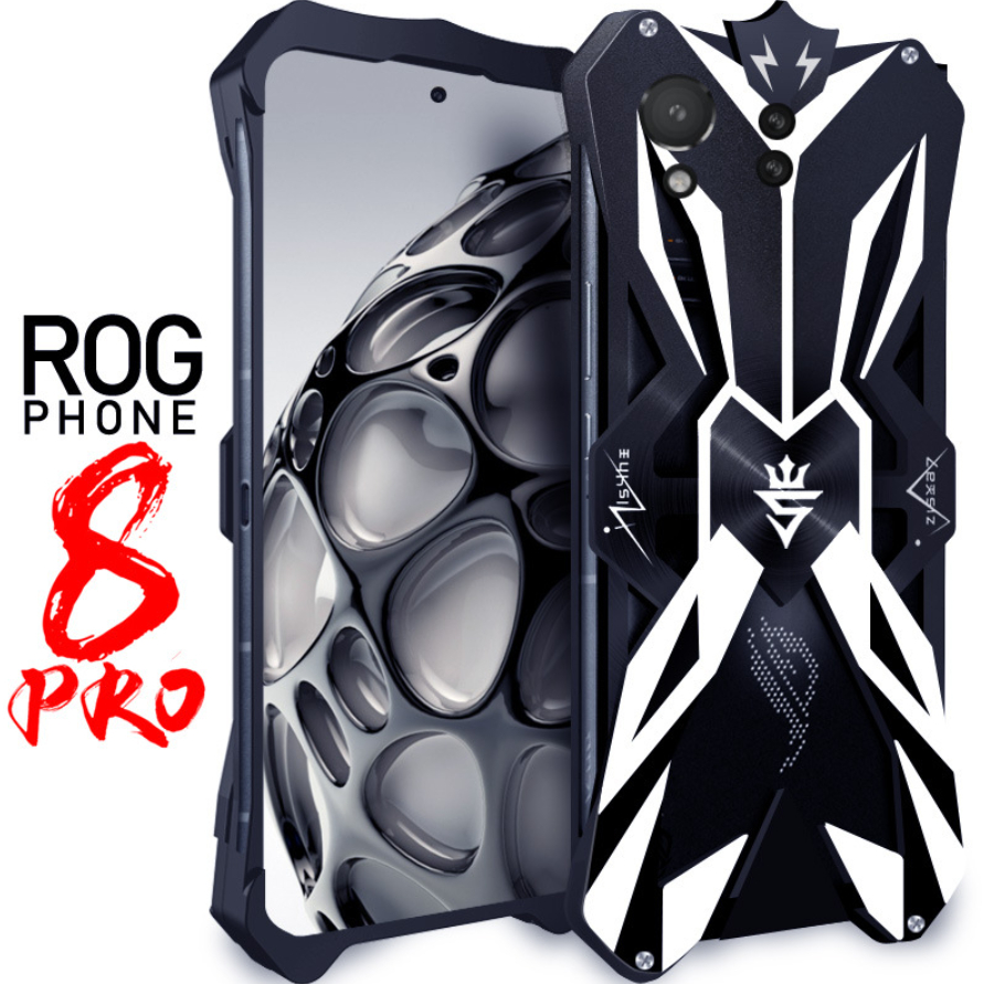 金屬防摔手機殼ASUS華碩ROG 8 Pro Rog 7 Ultimate ROG 6 Pro 5 3電競殼 戰神軍規殼