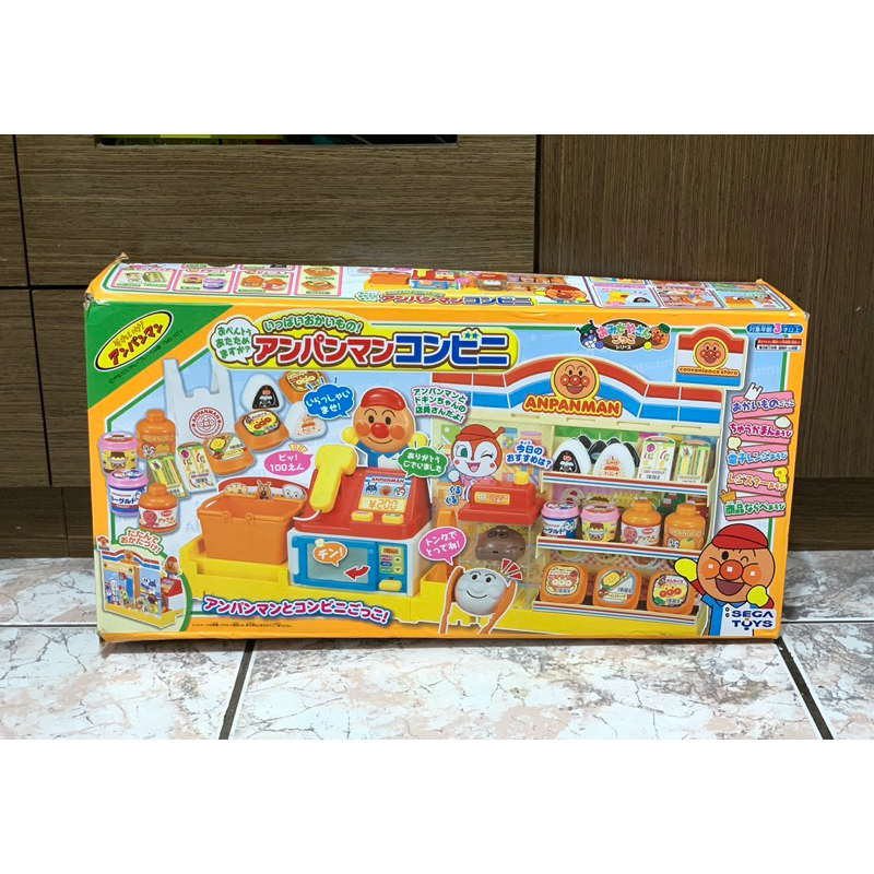 二手玩具 日本麵包超人 便利商店 超商 收銀機 扮家家酒親子玩具