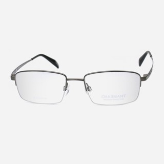 CHARMANT CH10347 夏矇眼鏡｜商務斯文B鈦方形半框眼鏡 男生品牌眼鏡框【幸子眼鏡】