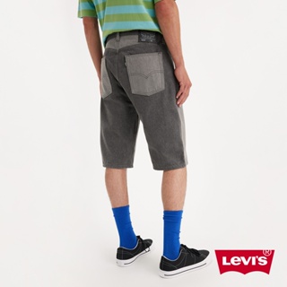 Levi's® Skateboarding™滑板系列 異色拼接BAGGY寬鬆牛仔短褲A2091-0004 男 人氣新品