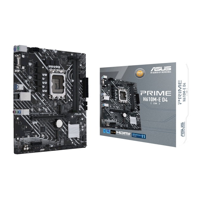 主機板 全新 ASUS H610M-E D4-CSM H610/INTEL/主機板/華碩/1700腳位/