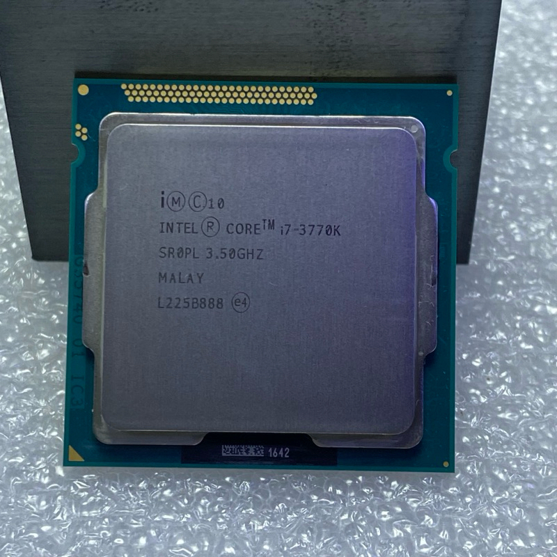 含稅價 intel Core i7-3770K SR0PL 3.5GHZ 4C8T 1155腳位 二手拆機良品