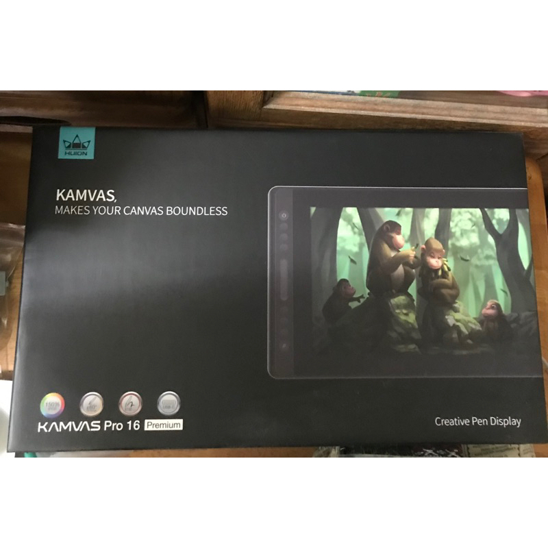 Huion Kamvas Pro16 Premium 繪王繪圖螢幕 狀況良好 二手