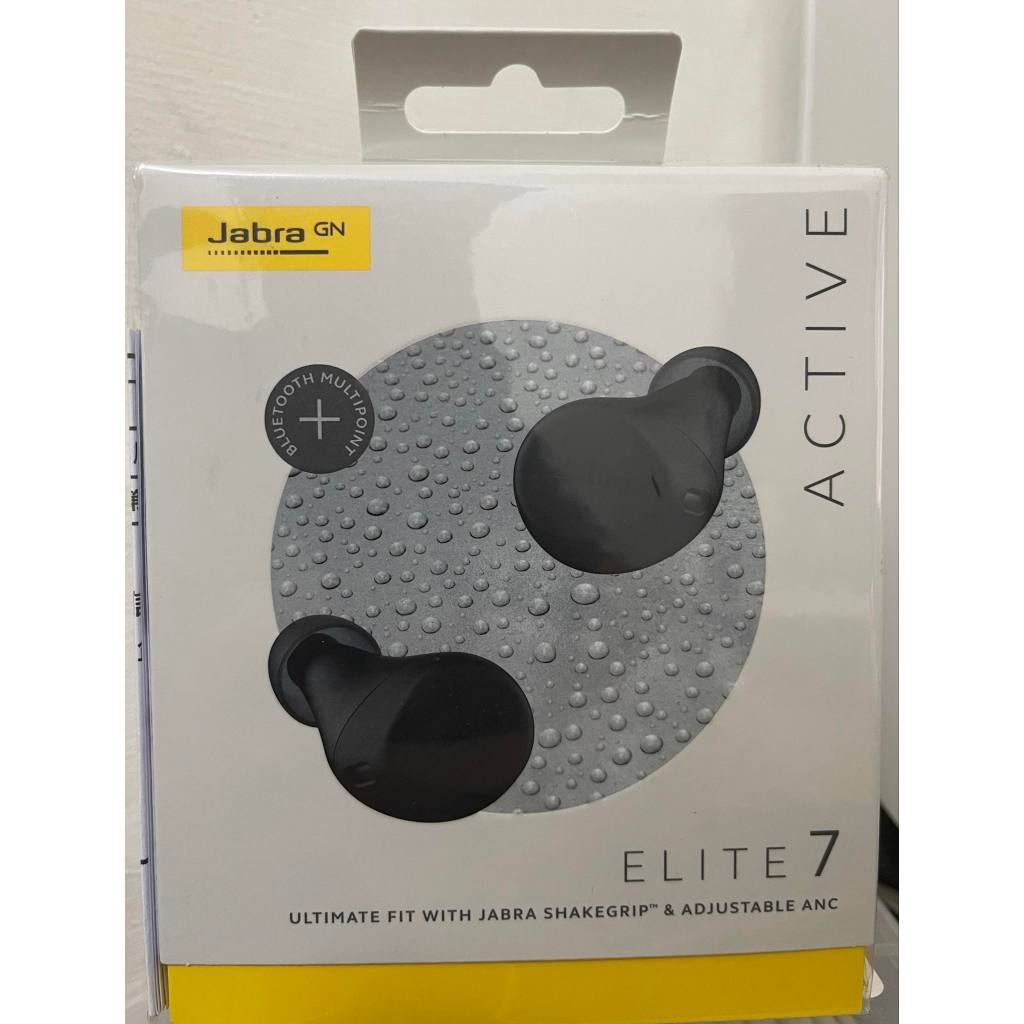 全新【Jabra】Elite 7 Active ANC降噪真無線藍牙耳機 闇黑色