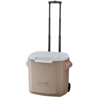 Coleman CM-25749/CM-05748 26.5L 拖輪冰箱 灰咖啡 綠橄欖 伸縮式拉桿 《臺南悠活運動家》
