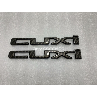 卡夢 cuxi 100 logo cuxi100 立體 標誌 貼紙 車標 含背膠 一組 115 車身標誌 車貼 貼紙