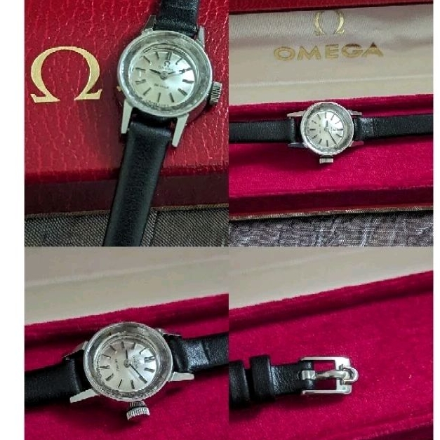 （全部原裝）✴️✴️1960年代omega停產（盒裝美品）經典款手上鍊機械女錶