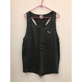puma女童深灰色背心