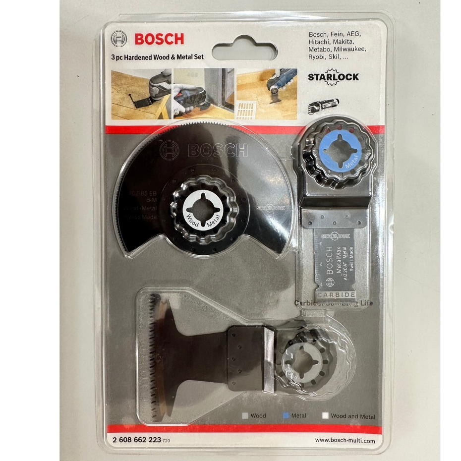 BOSCH AIZ20AT ACZ85EB AII65BSPB STARLOCK 磨切片 三件組#GOP30-28 適用