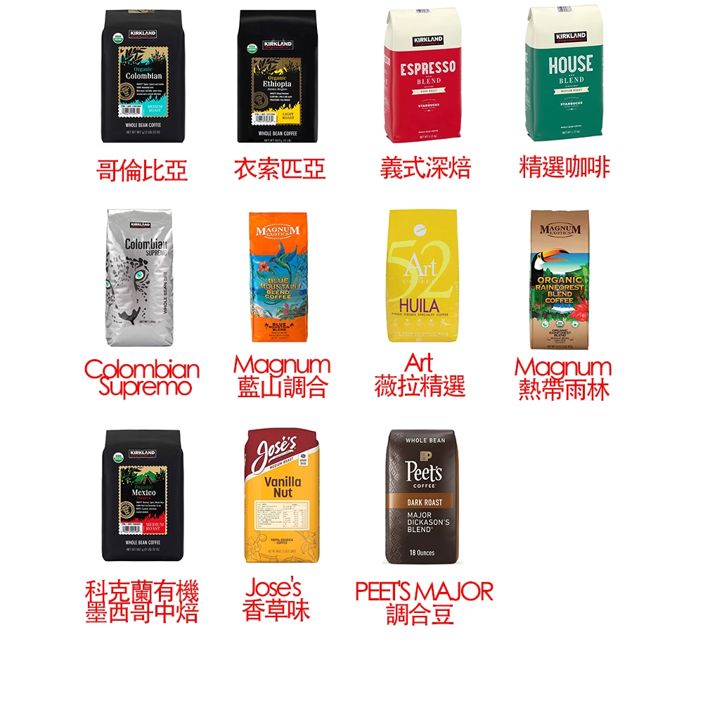 COSTCO 柯克蘭 KIRDLAND 美式🇺🇸賣場 咖啡豆Magnum藍山調合