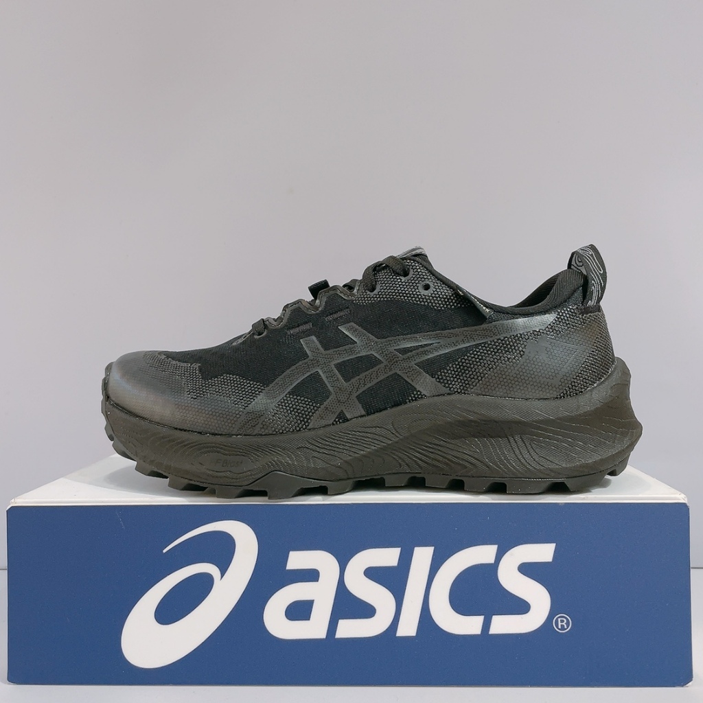 ASICS GEL-TRABUCO 12 GTX 女生 黑色 防水 越野 登山 運動 慢跑鞋 1012B607-002