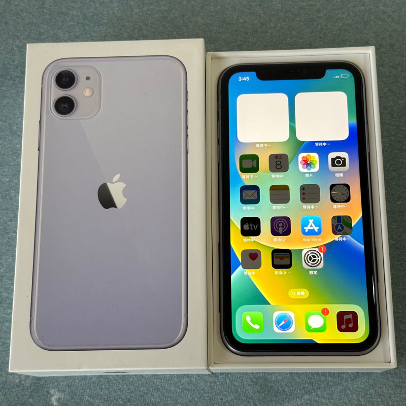 iPhone 11 128G 紫 功能正常 二手 Iphone11 i11 6.1吋 apple 蘋果 台中