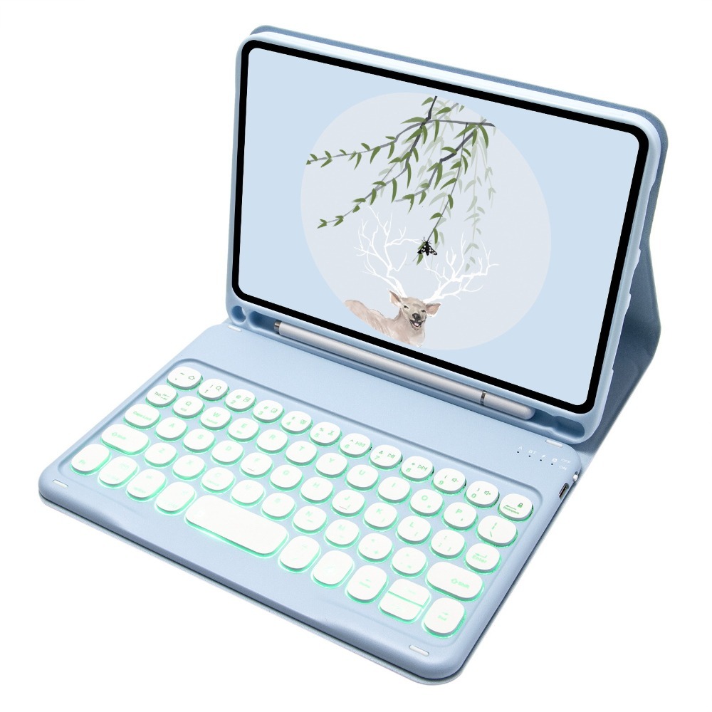 紅米 Pad SE 11吋 中文注音 背光鍵盤 小米平板Pad 6 Pro 5 Pro 11 12.4 帶筆槽保護套