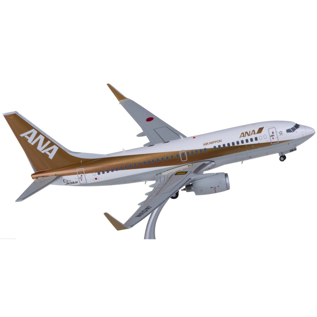 RBF現貨 JC 金屬 1:200 ANA 737-700 Gold JA01AN EW2737001