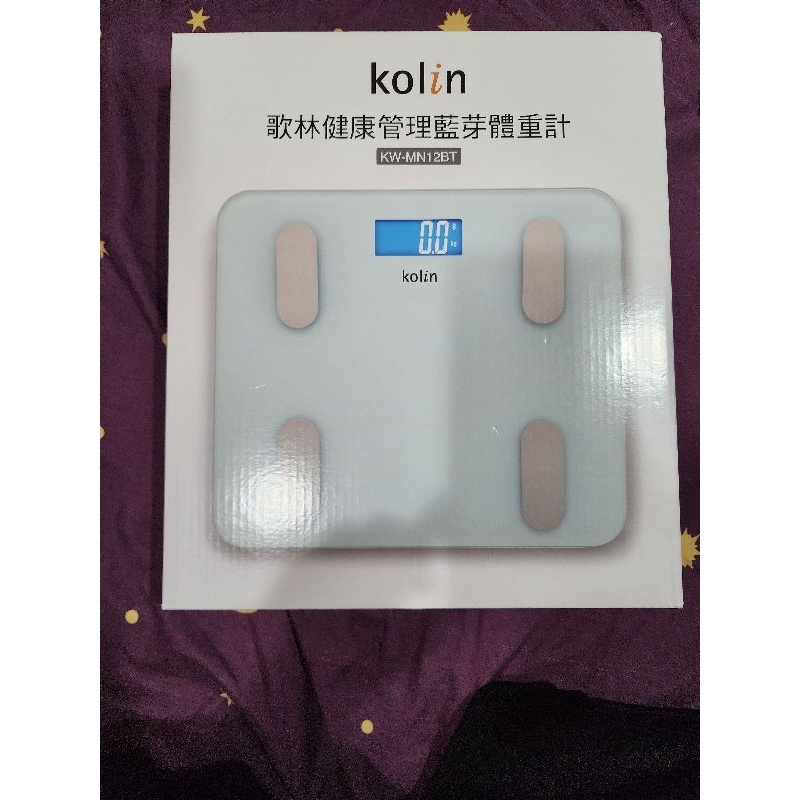 歌林健康管理藍芽體重計KW-MN12BT