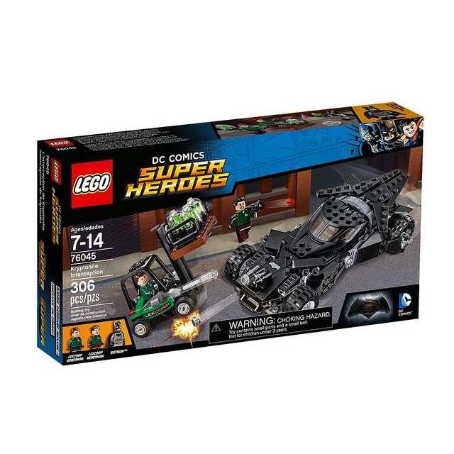 LEGO 樂高  70920  76045 Kryptonite Interception （膠帶微鬆）