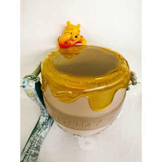 （二手九成新）東京迪士尼樂園 TDK小熊維尼 爆米花桶🍯蜂蜜罐爆米花桶🍿️維尼爆米花桶 (不含爆米花）