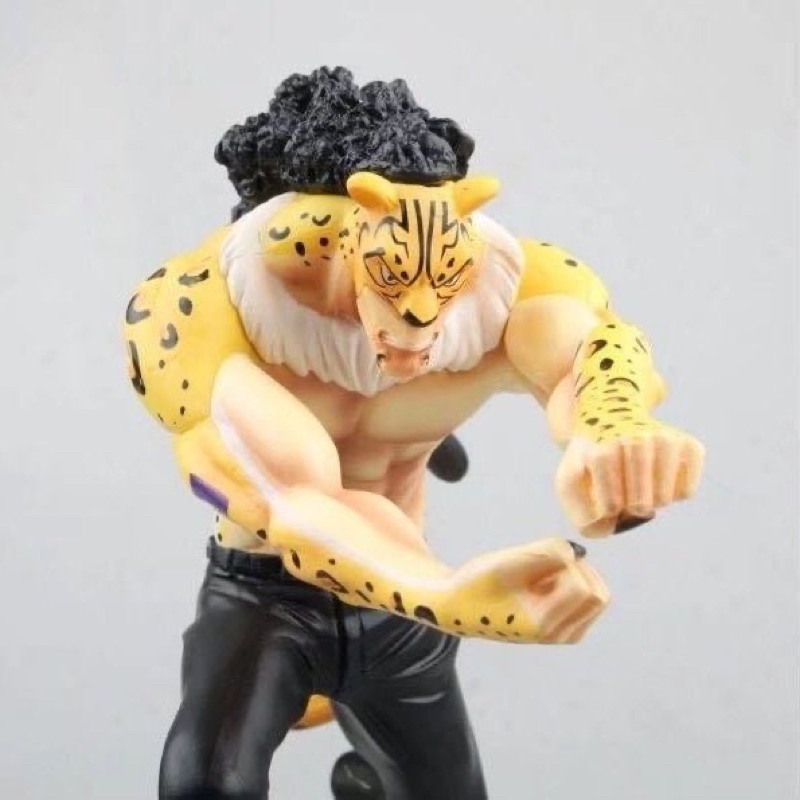 🔥現貨24H秒發🔥個人收藏🔥港版🔥海賊王 CP9成員 獸化豹子路奇 羅布·路奇 公仔模型