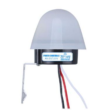 🇹🇼綠能陽光屋🇹🇼配件區 光控開關AS-20智能自動晚上亮戶外光敏感應防雨路燈控制器
