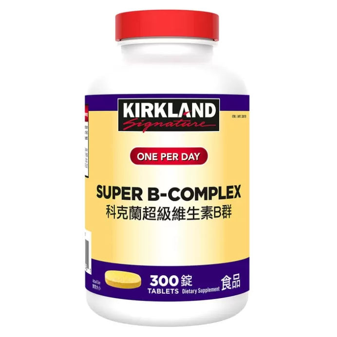 特價 300錠 科克蘭超級維生素B群 Kirkland Signature 維他命B 每日1錠 好市多 綜合維生素B群