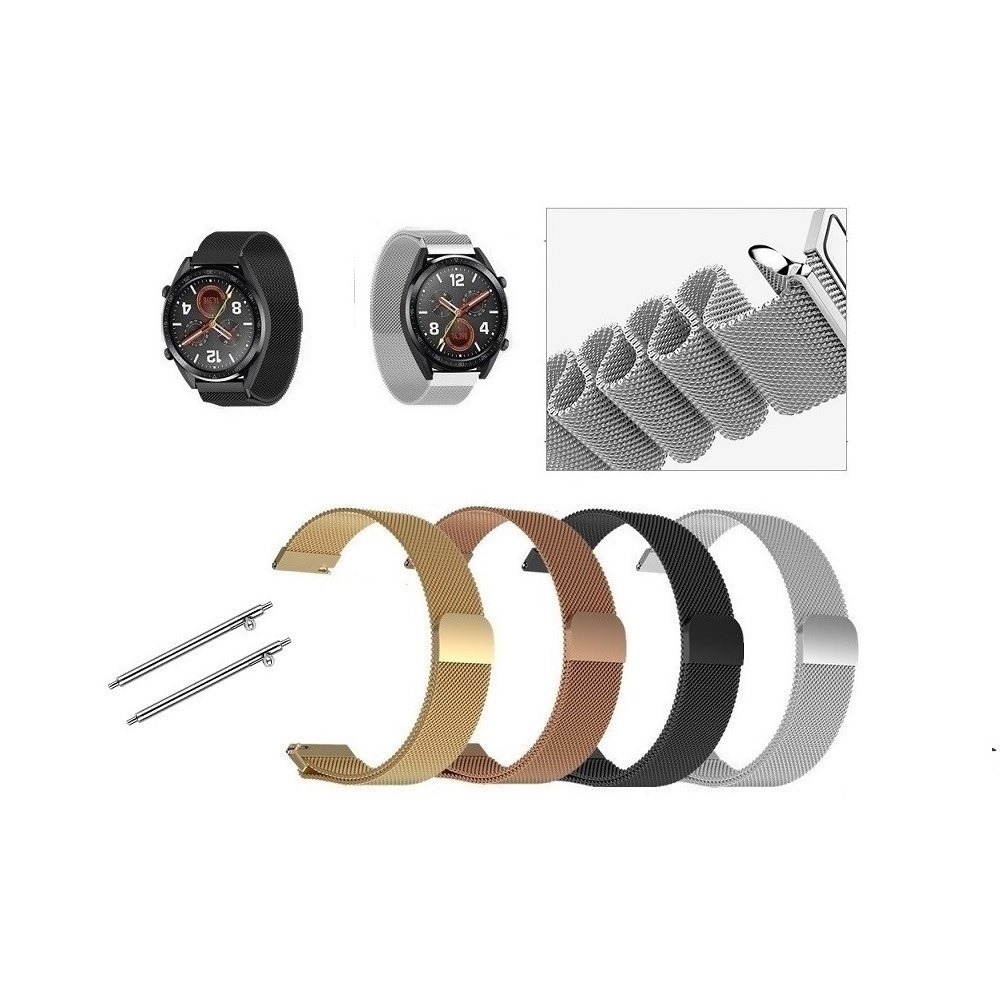 【米蘭尼斯】適用 高馳 COROS APEX 46mm 1/2 Pro PACE 3 錶帶 寬度22mm 磁吸不鏽鋼