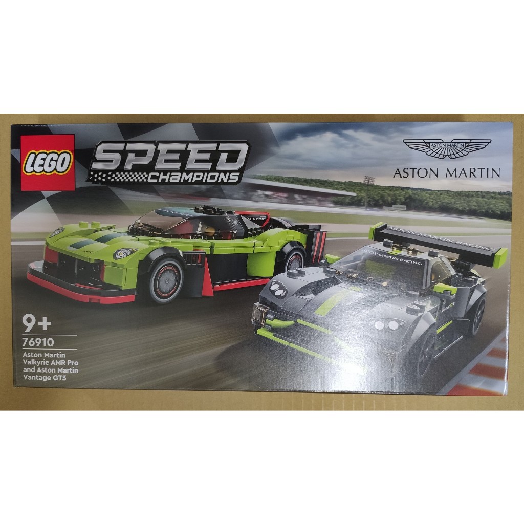LEGO 樂高 極速賽車系列 奧斯頓·馬丁 Valkyrie AMR Pro &amp; GT3 76910 全新未拆 雙北面交