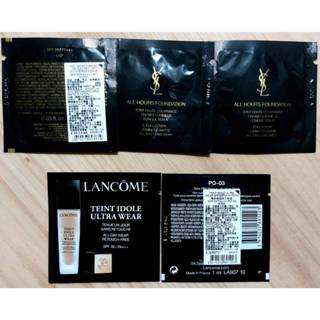 YSL恆久完美無暇持妝粉底液 SPF39 PA+++ 試用包1ML*3
