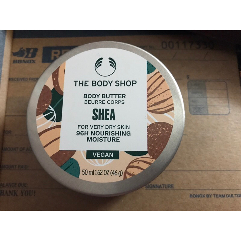 全新現貨 有中標 the body shop 美體小舖 乳油木果身體滋養霜