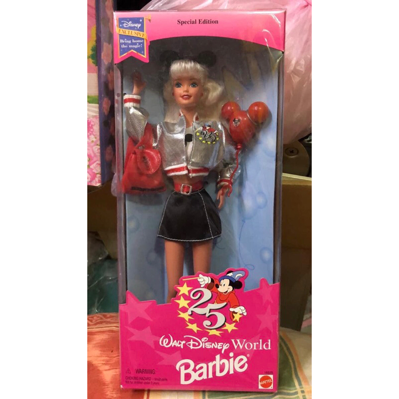現貨 芭比迪士尼樂園週年古董芭比娃娃1996 Barbie Disney World 25th