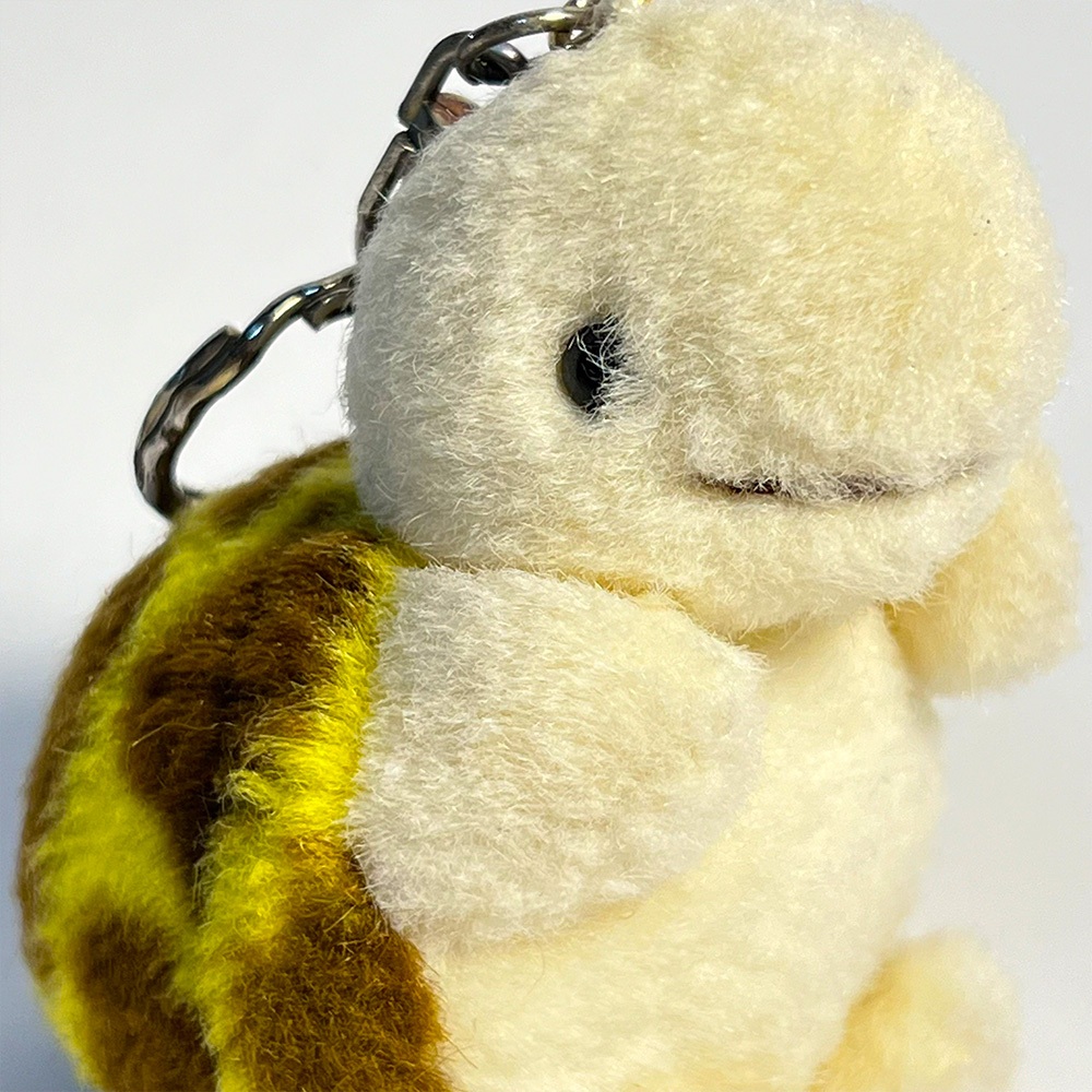 收藏品 日本 海龜吊飾 娃娃 玩偶 TAKENOKO JOYFUL MATES Joyful Mate 鑰匙圈 黃色