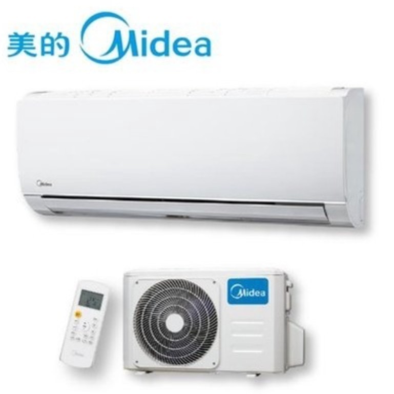 《好樂家》8-9坪 Midea美的MVC-J50HA / MVS-J50HA 一級變頻冷暖型分離式冷氣