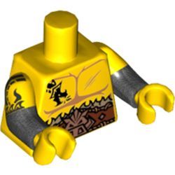 【小荳樂高】LEGO 第17代人偶包 10號 戰鬥矮人 身體/上半身 (71018) 973pb2701c01