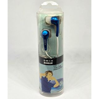 【強哥數位生活小舖】台灣三洋 SANLUX ERP-12 入耳式耳機-藍色 耳道式耳機