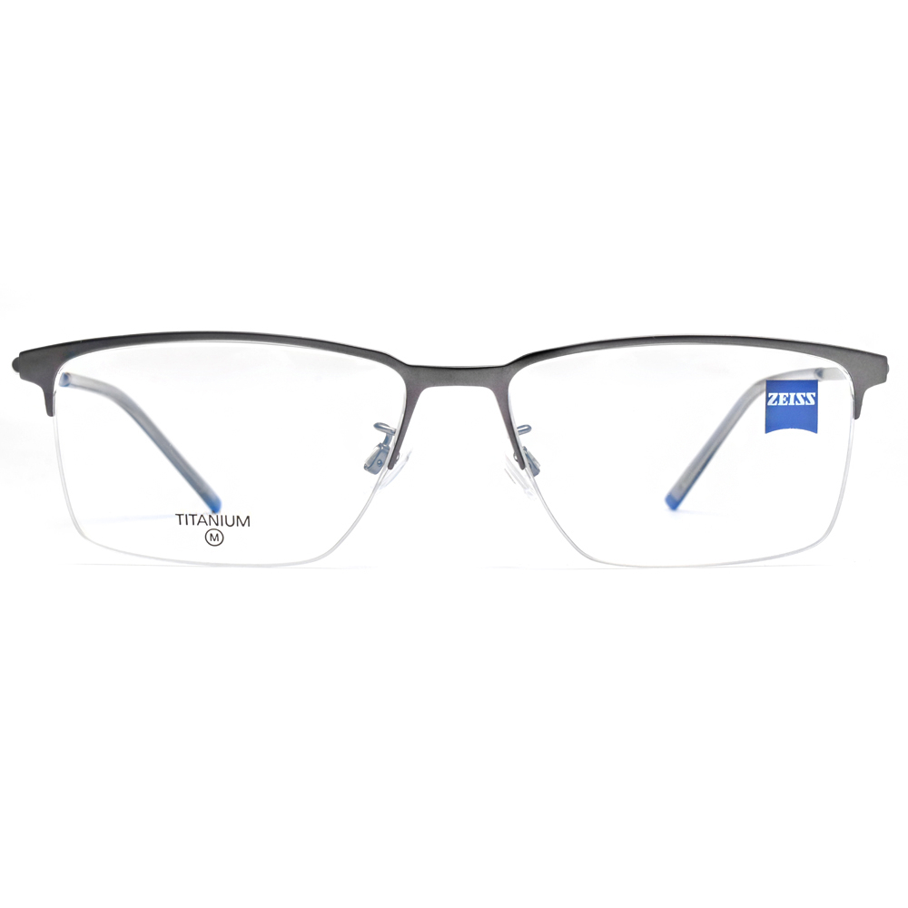 ZEISS 蔡司 光學眼鏡 ZS22113LB 030 眉型半框 - 金橘眼鏡