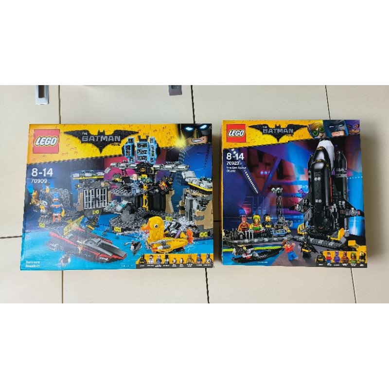 樂高 LEGO Batman Movie 70909 + 70923 合售（不拆賣）