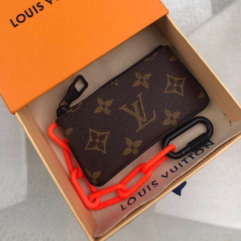 Louis Vuitton 19春夏Virgil Abloh lv老花零錢包 鑰匙包 小包