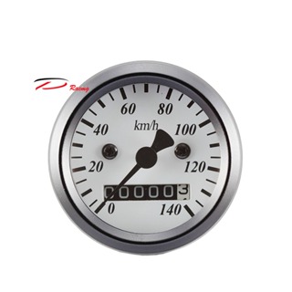 【D Racing三環錶/改裝錶】48mm 摩托時速錶 / 機車機械式時速錶 碼錶線時速錶