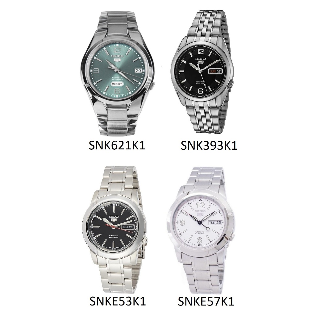 <C&S>精工5 Sports 平價自動機械錶(SNK621K1/SNK393K1/SNKE53K1/SNKE57K1)