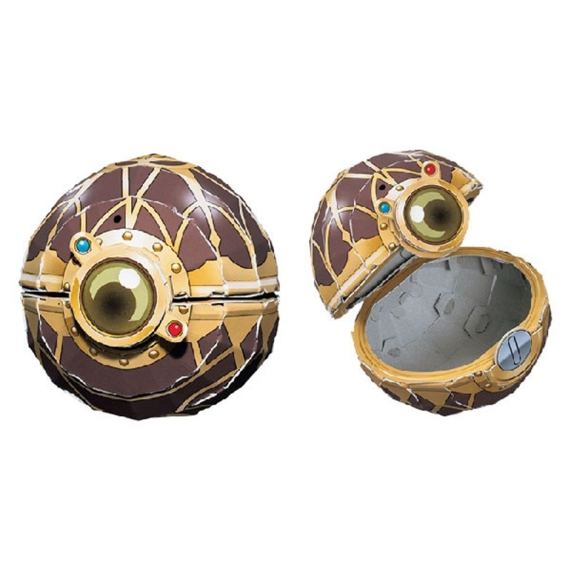 遠古精靈球 古代精靈球 寶可夢 地平線 遠古精靈球手作模型 附錄 神奇寶貝 精靈球 羅伊呆火鱷 日本 寶可夢雜誌 正版