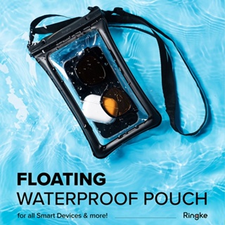 Floating Waterproof Pouch 韓國 Ringke 手機氣囊漂浮防水袋 附掛帶 IPX8 台灣現貨