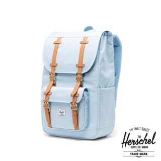 Herschel Little Amearica™ Mid【11391】淺藍 筆電包 減壓背帶 登山包 後背包