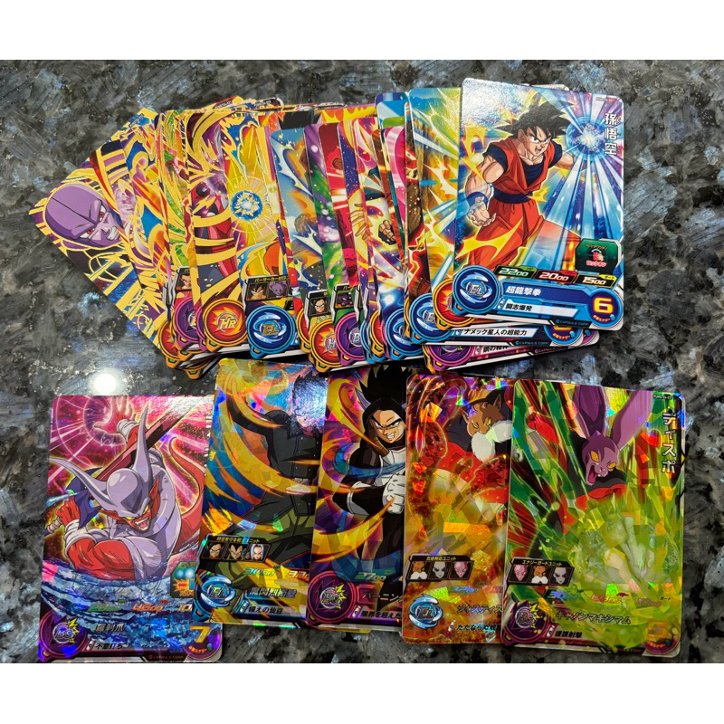 七龍珠英雄 PUMST04 1-3星卡 擴充包 共37張 全新未刷 台版 機台可用 卡魔勿擾