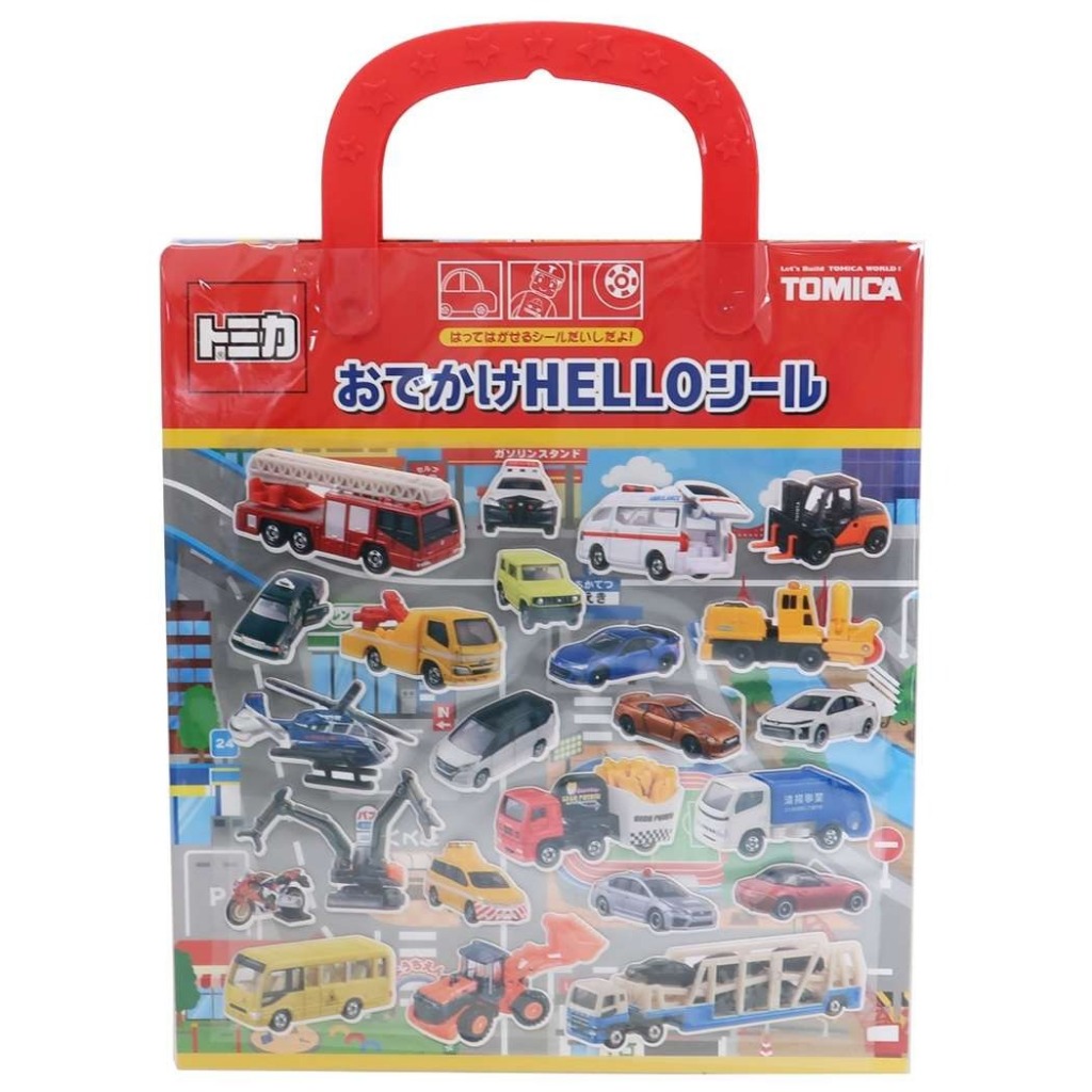 *日本熱賣斷貨*日本Tomica 立體車車貼紙書 工地現場