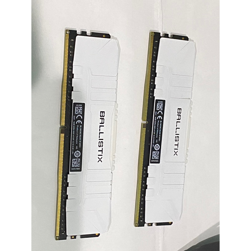 美光 Micron DDR4 3600 ballistix 8G x 2