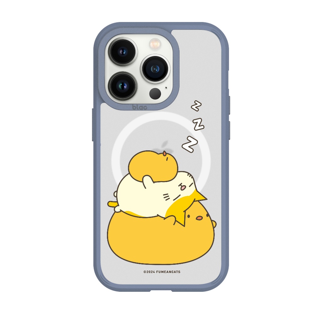 【TOYSELECT】黃阿瑪浣腸慵懶日常極光霧透 MagSafe iPhone手機殼