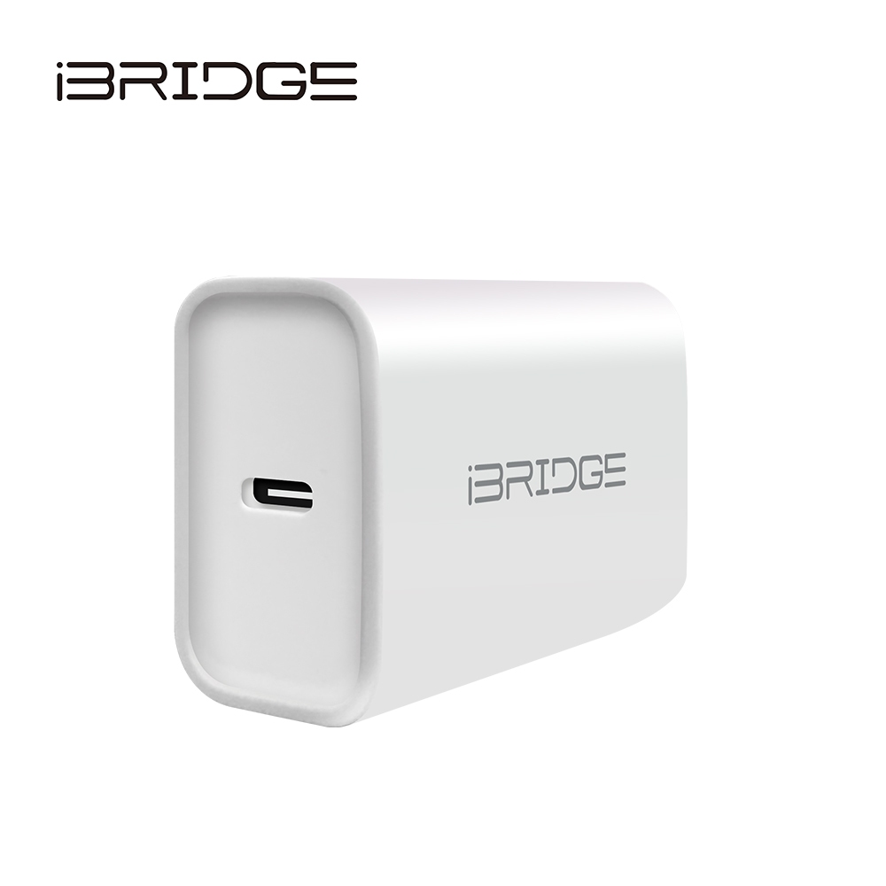 🤩【充電特惠價】iBRIDGE PD3.0 20W 單孔USB-C 快速充電器 (IBC006)