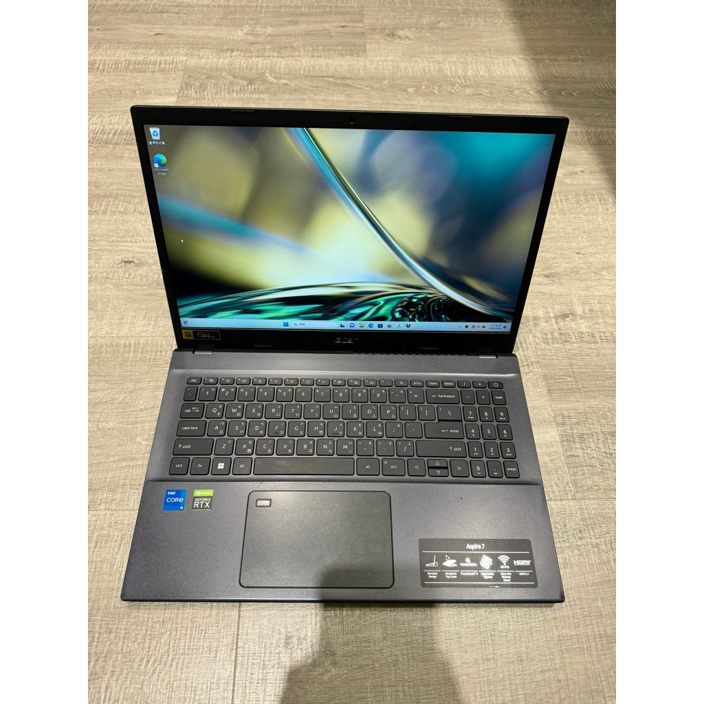 ACER 電競筆電 A715-51G I5-1240P 24G 512G RTX3050 二手筆電 遊戲筆電 ROG