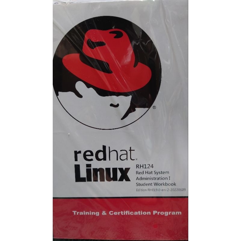 redhat linux RH124 認證 student workbook